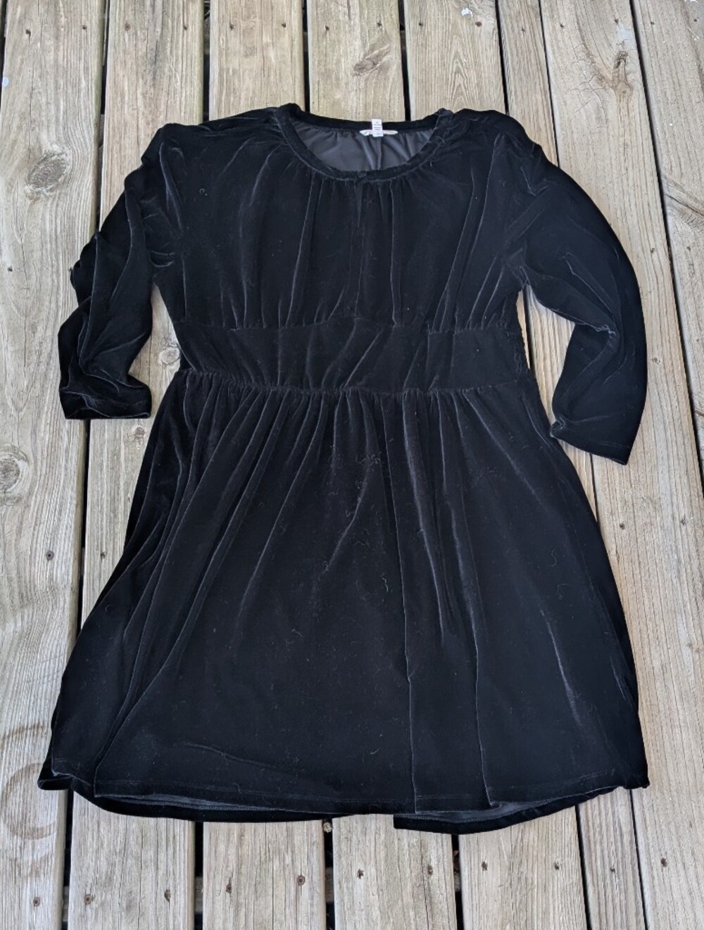 Sz1X Terra & Sky Velor Dress Halloween Witchy